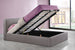 Selena Ottoman Gas Lift Storage Fabric Bed - Sam Beds